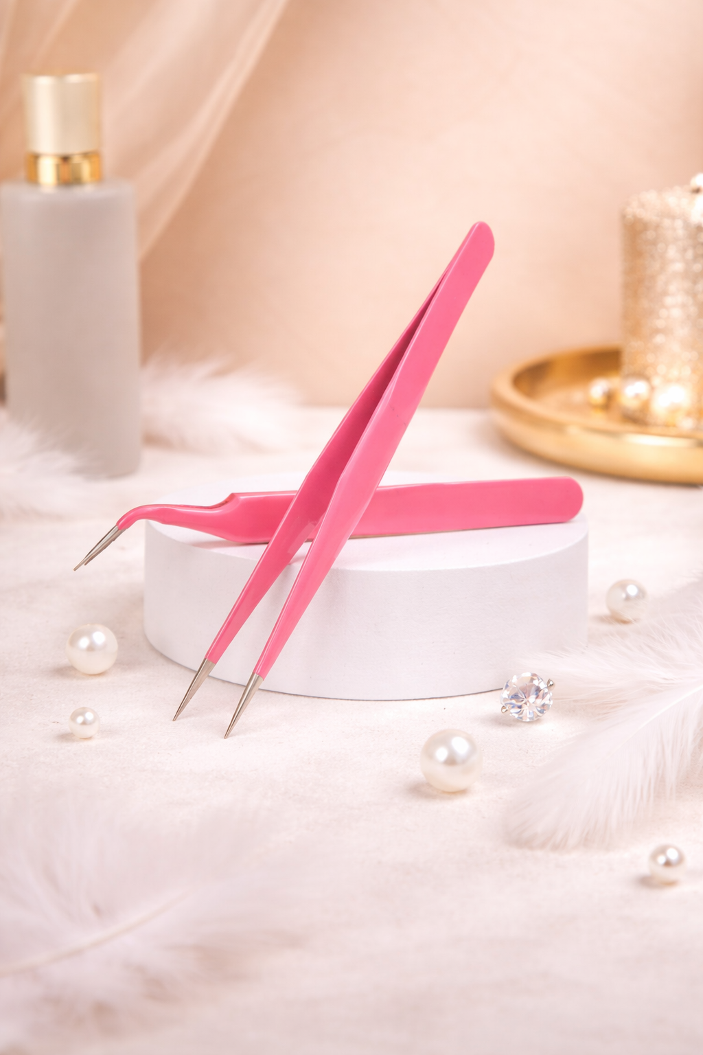 Pink Tweezers