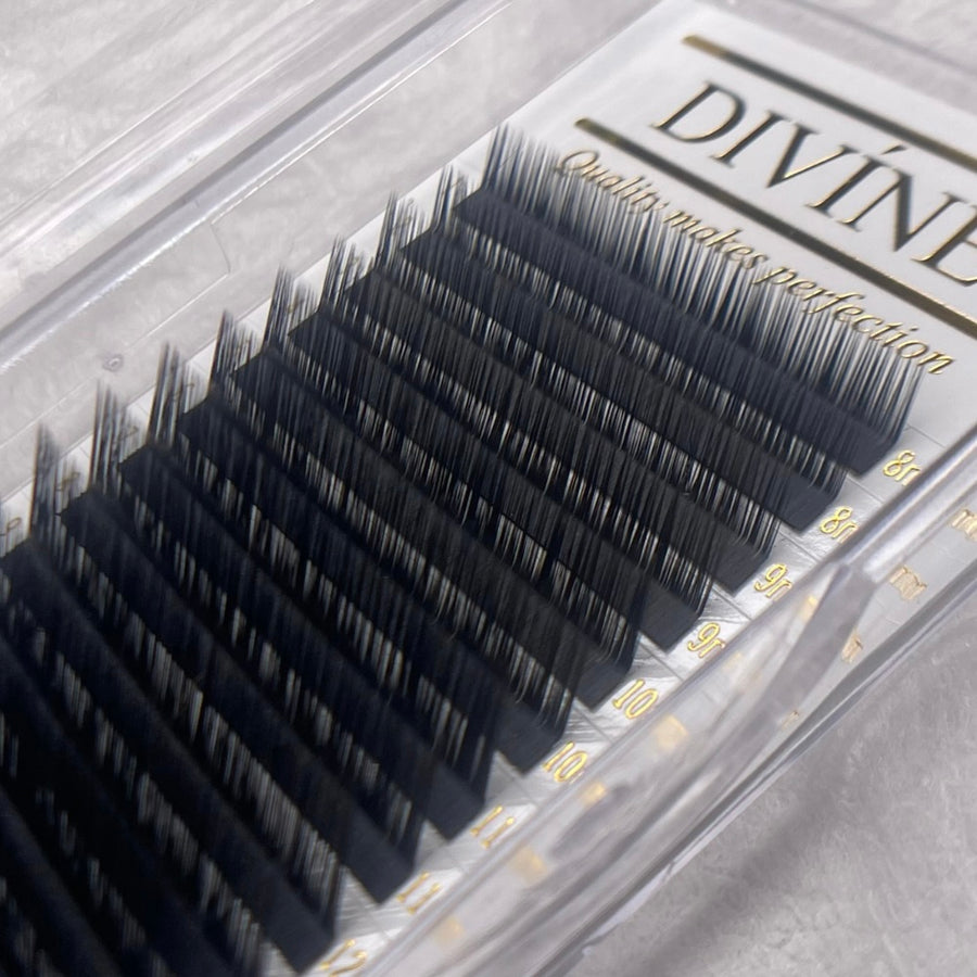 L curve lashes