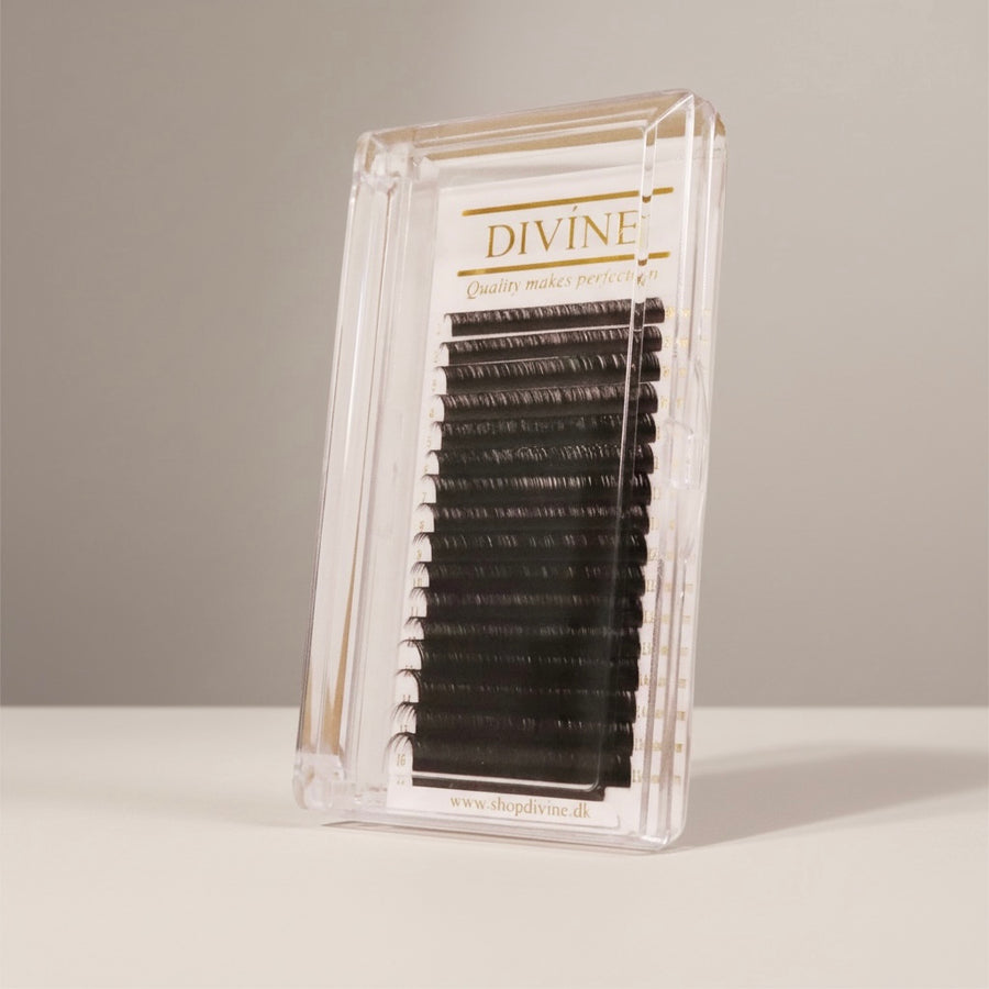 Single flat lashes 0,15